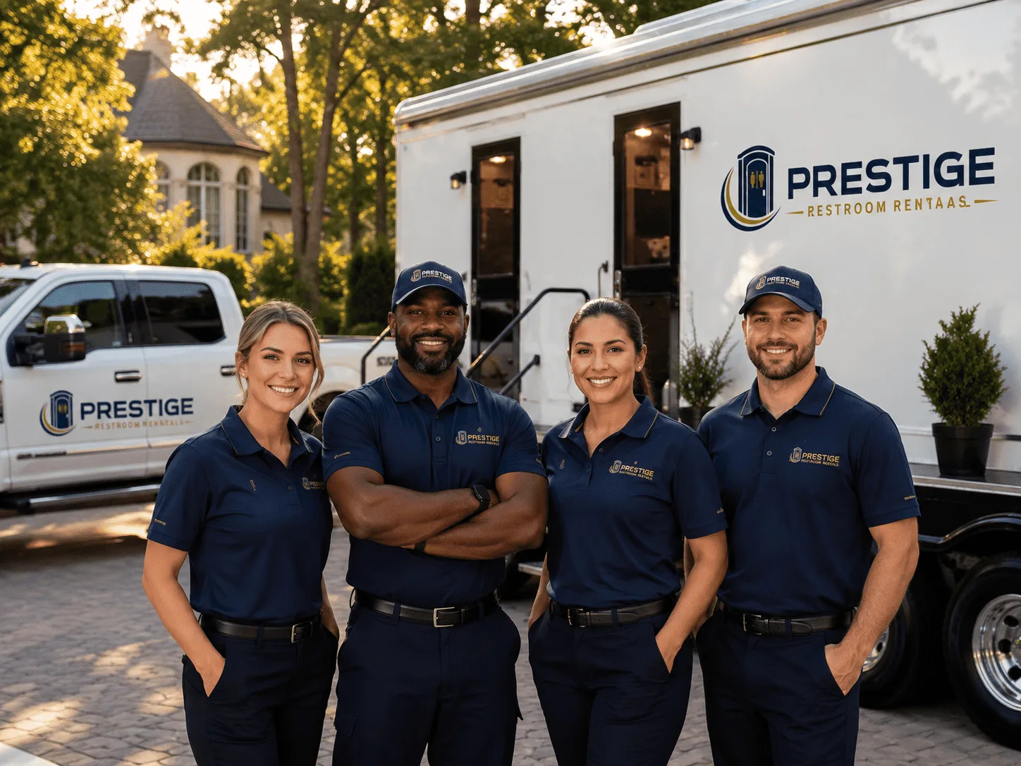 Trusted Luxury Portable Restrooms company in Rackerby, CA